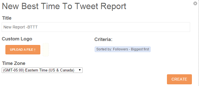 Create Best time to tweet report in SocialBro Create Best time to tweet report in SocialBro