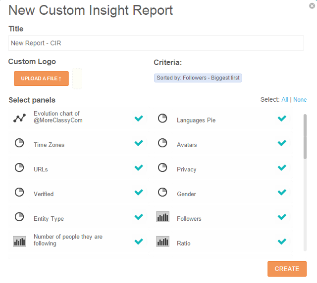 Create Community insights report in SocialBro Create Community insights report in SocialBro