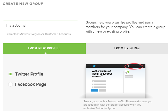 Create a social media accounts group in Sprout Social Create a social media accounts group in Sprout Social
