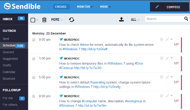 Edit a scheduled message in Sendible Edit a scheduled message in Sendible