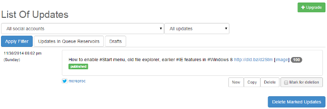 Edit scheduled posts in SocialOomph Edit scheduled posts in SocialOomph