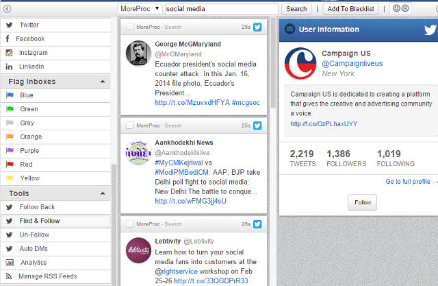 Find Twitter members using a keyword and then follow Find Twitter members using a keyword and then follow