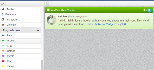 Flag inbox in MarketMeSuite Flag inbox in MarketMeSuite