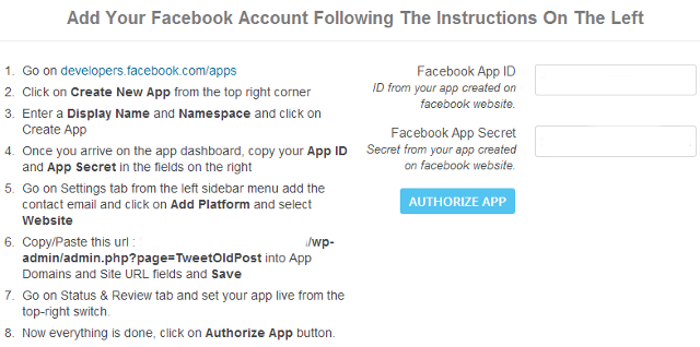 Instructions to add Facebook account for sharing posts Instructions to add Facebook account for sharing posts