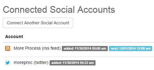 Manage social networks in SocialOomph Manage social networks in SocialOomph