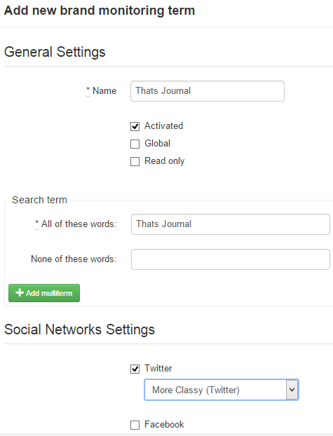 Monitor your brand in MediaFunnel Monitor your brand in MediaFunnel