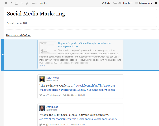Re-order story content in Storify Re-order story content in Storify