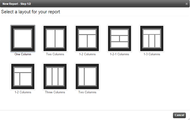 Select custom report layout in Sendible Select custom report layout in Sendible