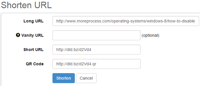 Shorten long URL and generate QR codes in SocialOomph Shorten long URL and generate QR codes in SocialOomph
