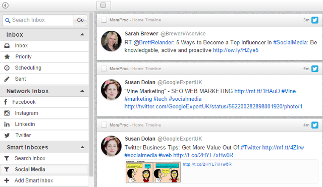 Smart Inbox in MarketMeSuite Smart Inbox in MarketMeSuite