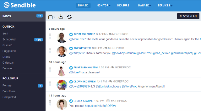 View social media streams, feeds in Sendible View social media streams, feeds in Sendible