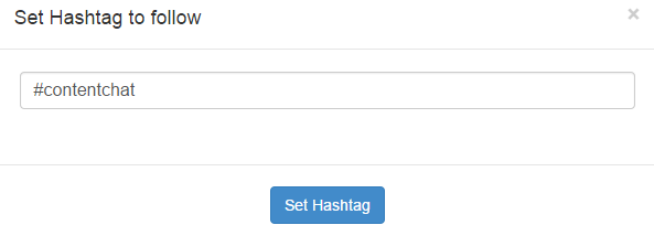 Visit another chat room in TweetChat Visit another chat room in TweetChat