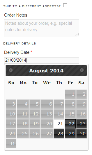 Let Customers Select Delivery Date, Time In WooCommerce Let Customers Select Delivery Date, Time In WooCommerce
