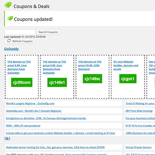 Search for Coupon Codes - Domain Check WordPress plugin Search for Coupon Codes - Domain Check WordPress plugin