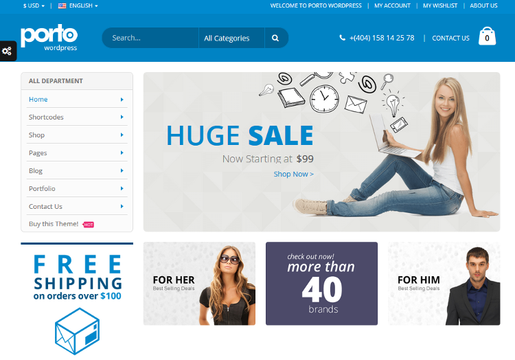 Porto WordPress Theme Porto WordPress Theme