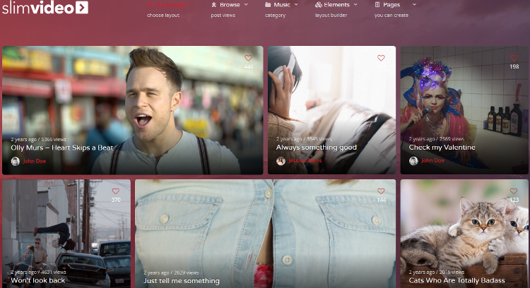 Slimvideo WordPress Theme Slimvideo WordPress Theme