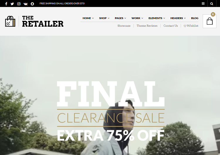 The Retailer WordPress Theme The Retailer WordPress Theme
