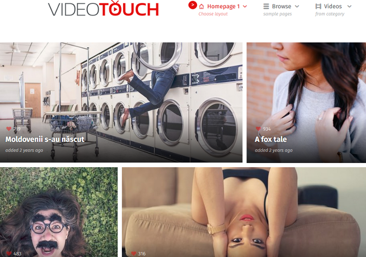 VideoTouch WordPress Theme VideoTouch WordPress Theme