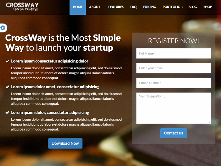 CrossWay WordPress Theme CrossWay WordPress Theme