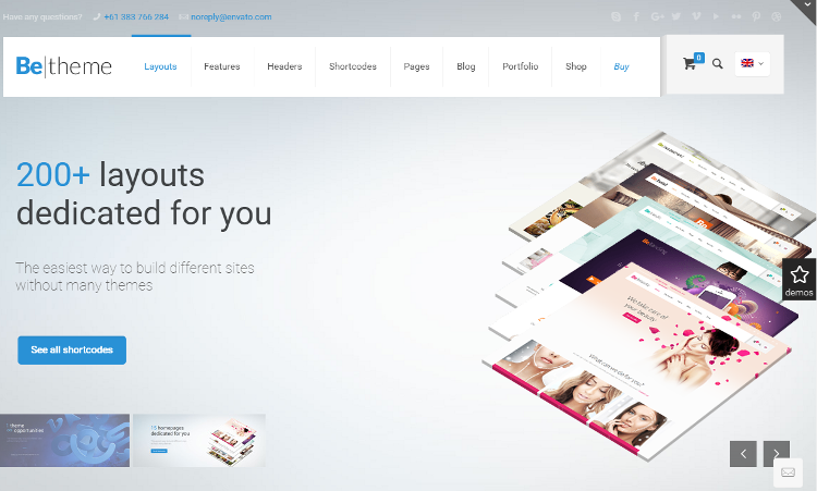 BeTheme HTML5 Template BeTheme HTML5 Template