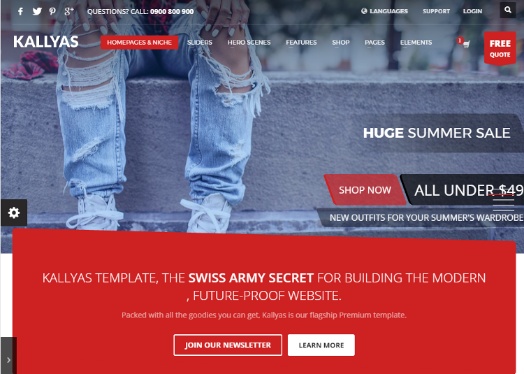 KALLYAS HTML5 Template KALLYAS HTML5 Template