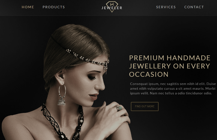 Top 5 Jewelry, Gems, Watch, Accessories Shop HTML5 Templates