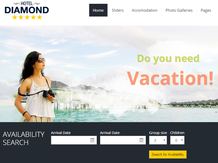 Top 5 Hotel Booking, Vacation Rental, B&B Drupal Themes