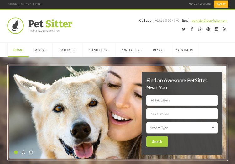 Top 5 Pet Shop, Animal Shelter, Dog Grooming HTML5 Templates