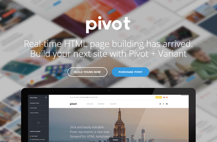 Pivot HTML5 Template Pivot HTML5 Template