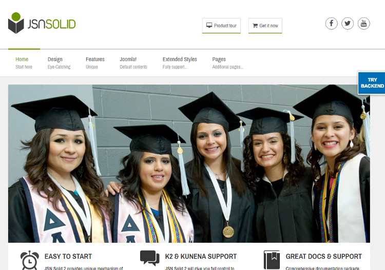 JSN Solid Joomla Template JSN Solid Joomla Template