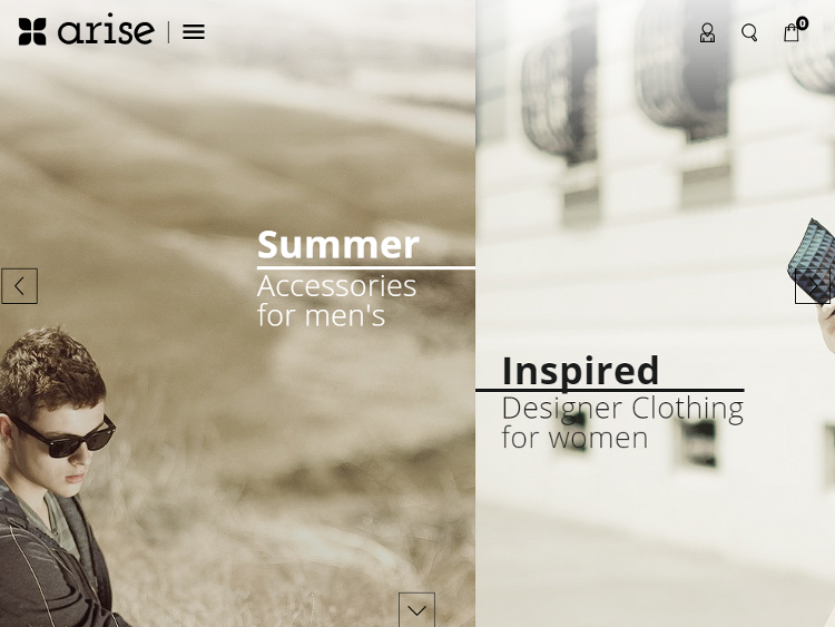 Arise OpenCart Theme Arise OpenCart Theme