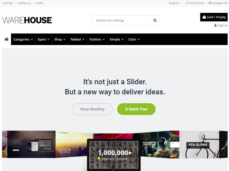 Warehouse PrestaShop Theme Warehouse PrestaShop Theme