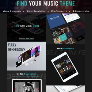 Top 10 Premium WordPress Themes For Music And Band Websites